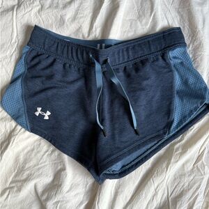 Under Armour Blue Athletic Shorts Lightweight Breathable